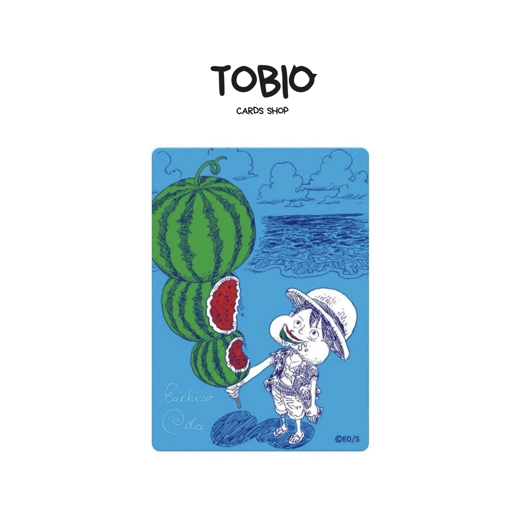 Carte promotionnelle Monkey D. Luffy Watermelon Natsucomi Eiichiro Oda