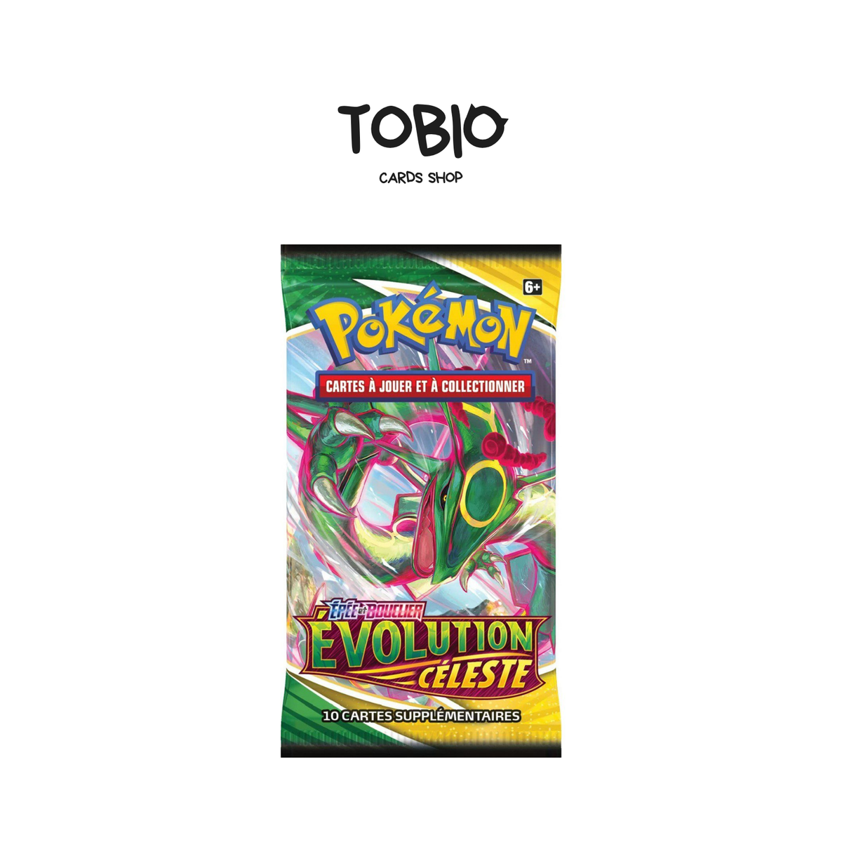 Booster scellé Pokémon Évolution Céleste EB7 illustration Rayquaza