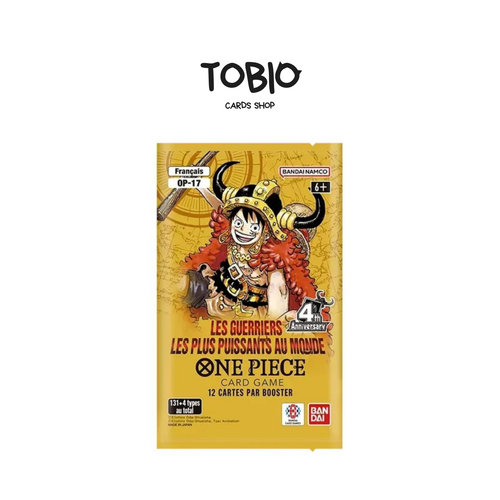 Booster scellé One Piece Card Game Les guerriers les plus puissants OP-17