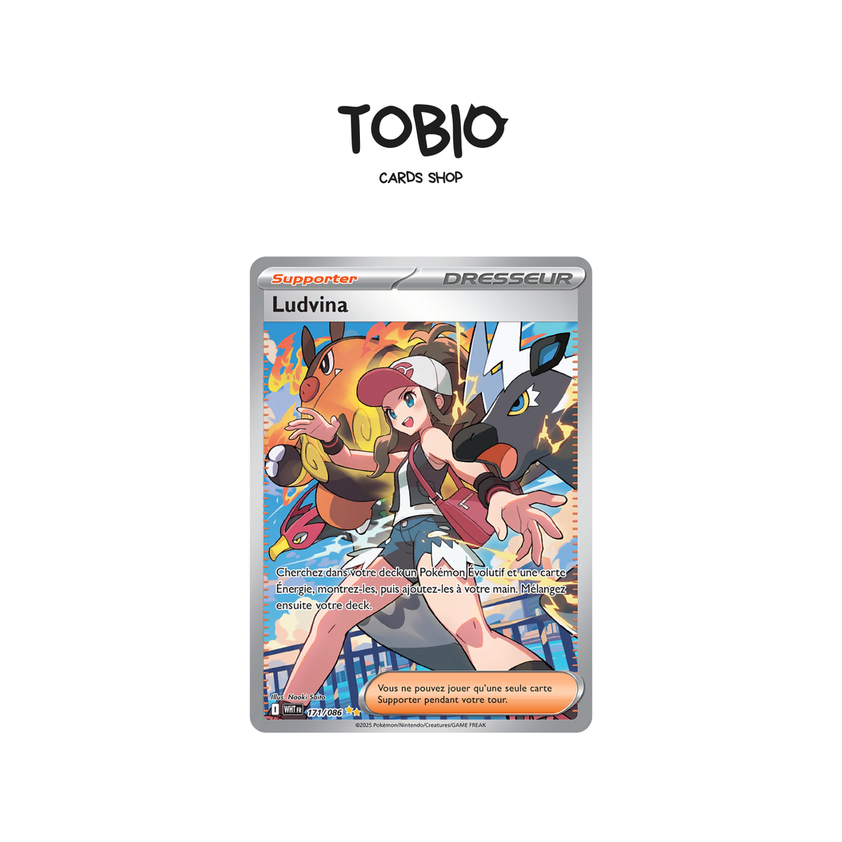 Carte Pokémon Ludvina alternative 171/086