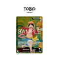 Carte promotionnelle One Piece Monkey D. Luffy OP13-001 Musée Grévin scellée