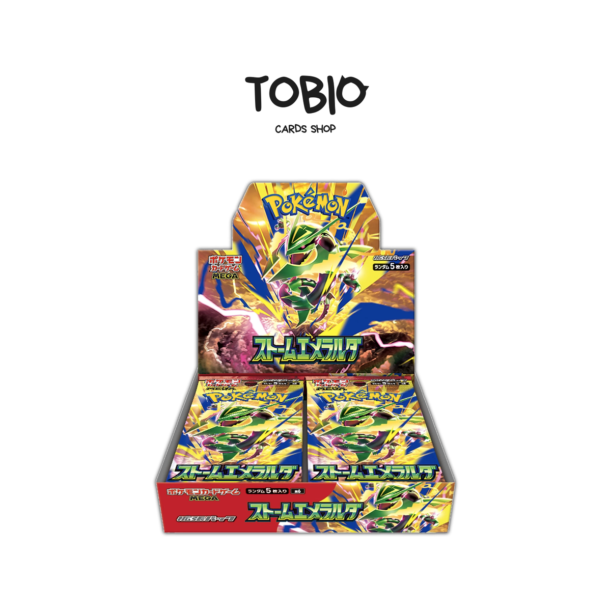 Display Pokémon Storm Emeralda M6 carte japonaise