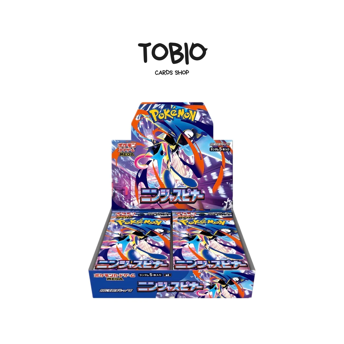 Display Pokémon Ninja Spinner carte japonaise