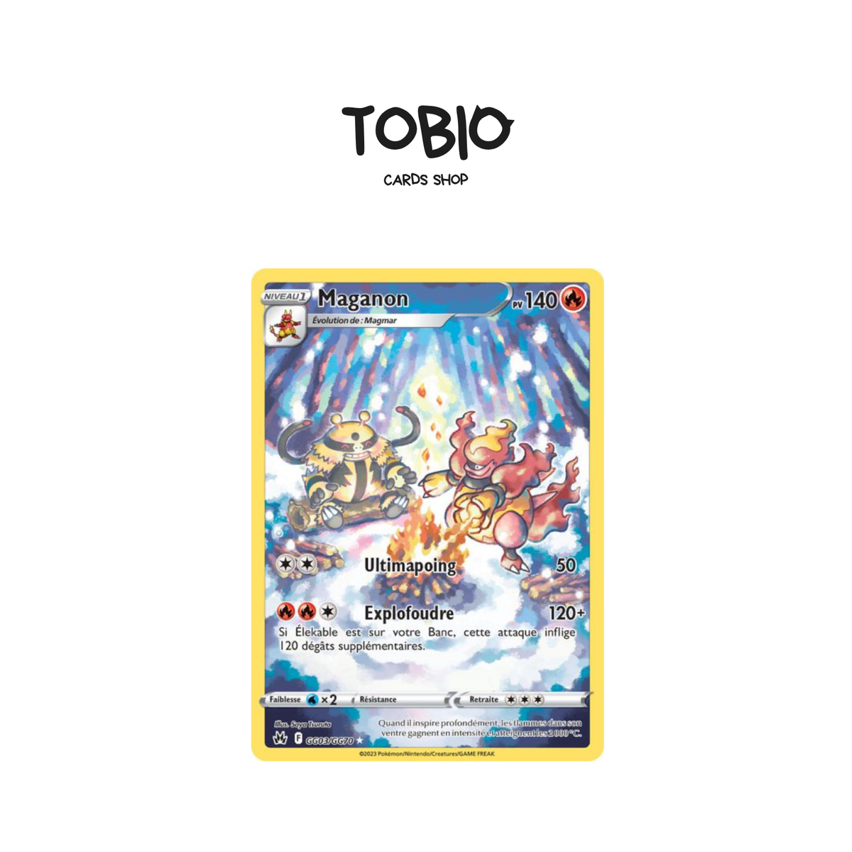 Carte Pokémon Maganon GG03/GG70 de l'extension Zénith Suprême