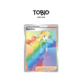 Carte Pokémon française Ouvrière Rainbow 209/195 du set Tempête Argentée